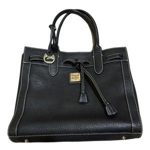 Dooney & Burke Black Leather Handbag - Excellent Condition